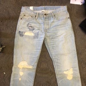nsf straight leg jeans
